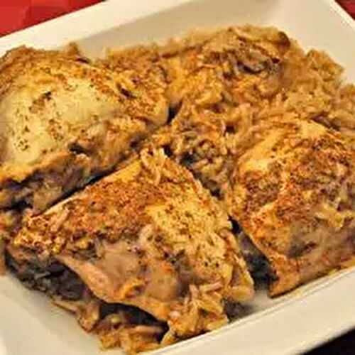 Spiced Chicken and Rice, Instant Pot