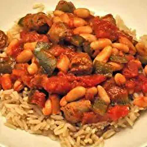 Spicy Beans and Sausage