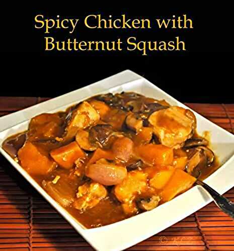 Spicy Chicken with Butternut Squash
