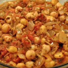 Spicy Moroccan Chickpeas