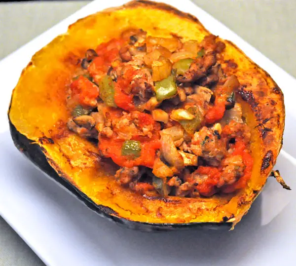 Spicy Stuffed Acorn Squash; Essaouira