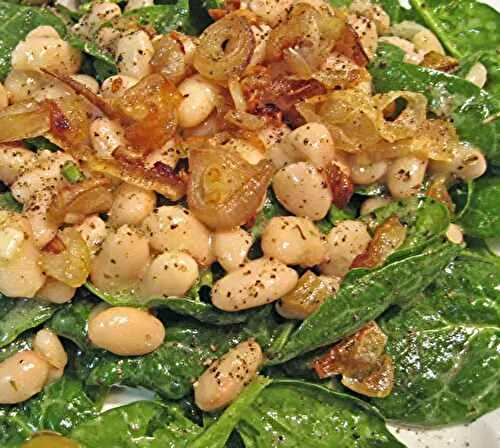 Spinach and White Bean Salad
