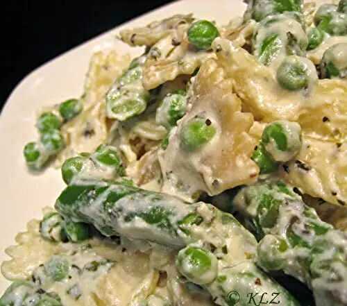 Spring Pasta With Asparagus and Peas, Why?