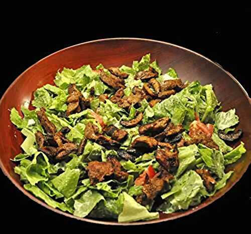 Steak Caesar Salad, a long day