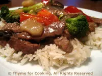 Stir-Fried Beef and Broccoli; No More Shopping!