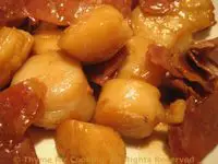 Stir-Fried Scallops with Ham; Finally: a house update!