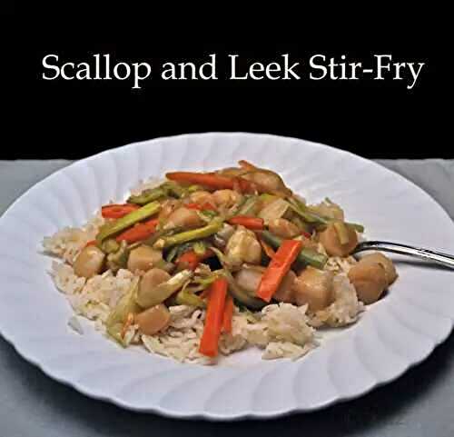 Stir Fried Scallops with Leeks, Chinese New Year