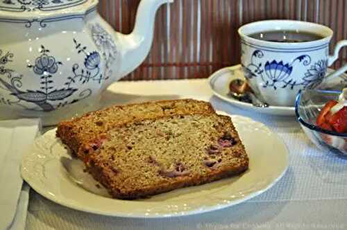 Strawberry Tea Bread; Supporting Ovarian Cancer Research