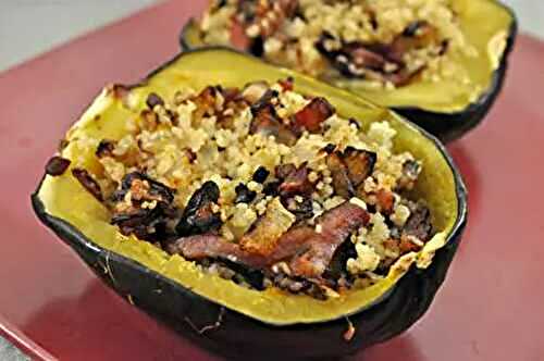 Stuffed Baby Acorn Squash