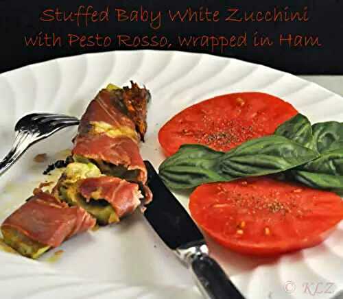 Stuffed Baby White Zucchini; the update