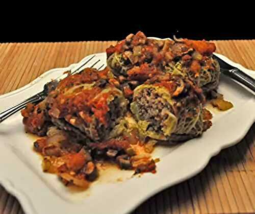 Stuffed Cabbage Rolls; more spices