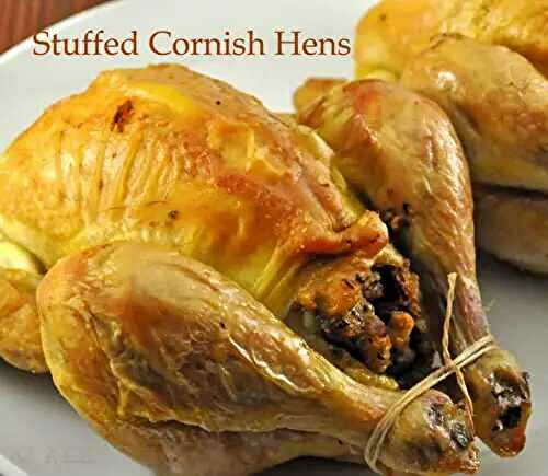 Stuffed Cornish Hens, those were the days, my friends.....