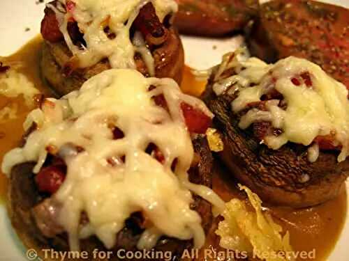 Stuffed Mushrooms; Football anyone?
