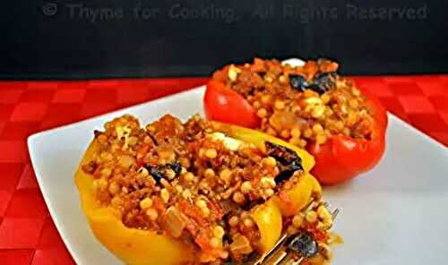 Stuffed Peppers, Med-style