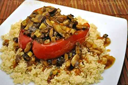 Stuffed Peppers, Moroccan Style; the update