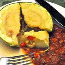 Stuffed, Round Summer Squash