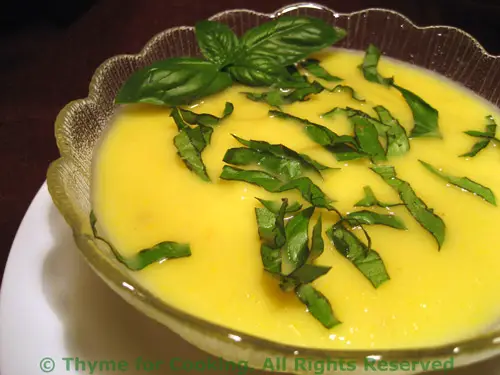 Summer Squash Soup; the update