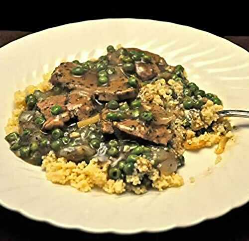 Tagine of Lamb and Peas, raindrops