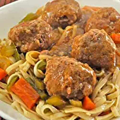 Teriyaki Meatballs