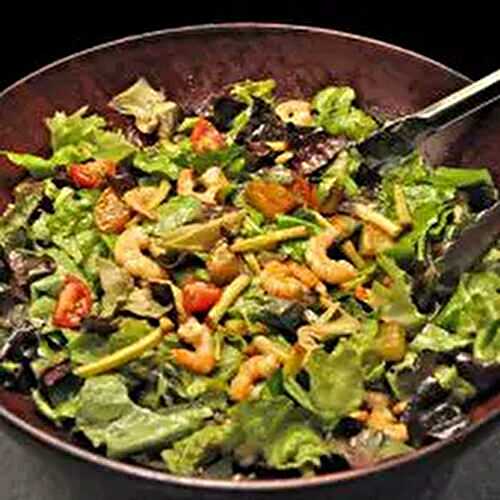 Teriyaki Shrimp Salad