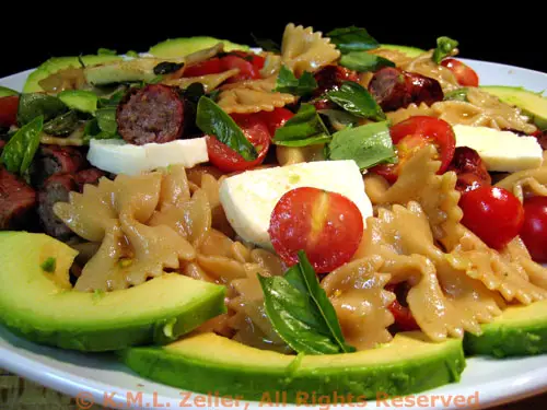 Tomato, Avocado and Mozzarella Pasta, and the Art of the Question
