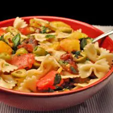 Tomato & Olive Pasta Salad