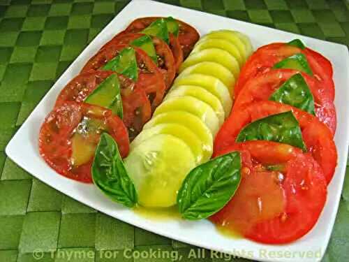 Tomato Salads and more tomato tips