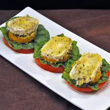 Tomato & Summer Squash Stacks