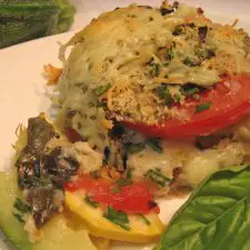 Tomato Zucchini Gratin