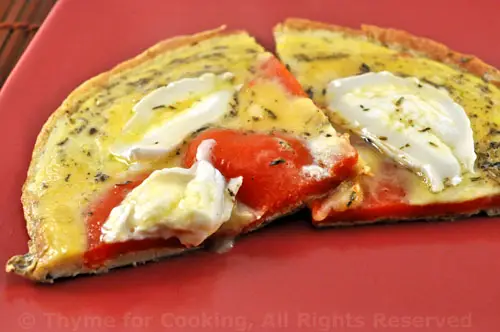 Tortilla de Pimiento (Open Omelet with Red Peppers); the update