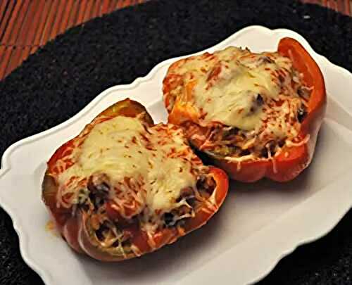 Traditional Stuffed Red Peppers