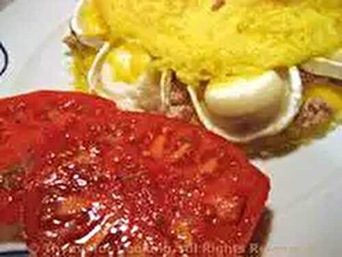 Tuna and Chevre Omelet; It's a Kitchen!!!