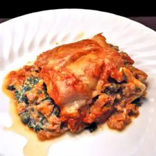 Tuna Spinach Lasagne