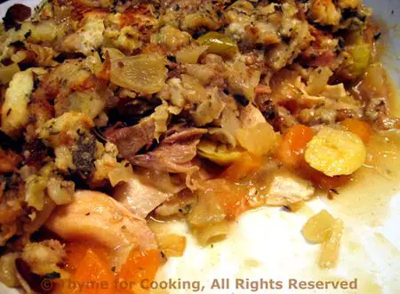 Turkey and Stuffing Pie