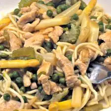 Turkey & Asparagus Lo Mein