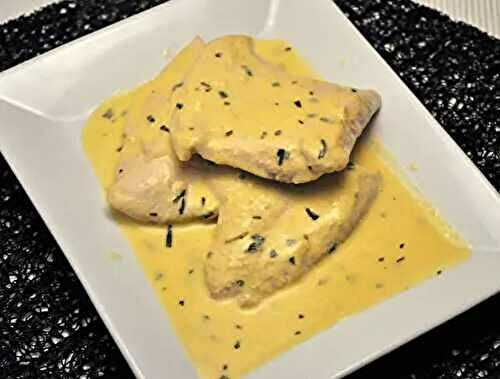 Turkey Cutlets with Mustard Sauce; no top 10