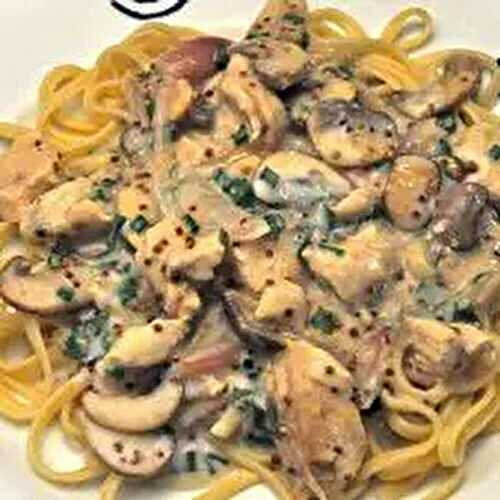 Turkey & Mushroom Linguini