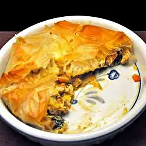 Turkey Phyllo Pie