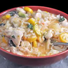 Turkey & Summer Squash Risotto