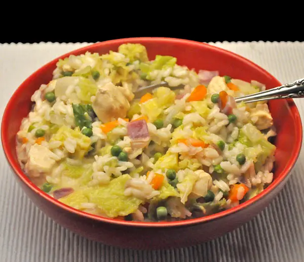 Veggie Risotto; Festival of Lights and dinner, part I