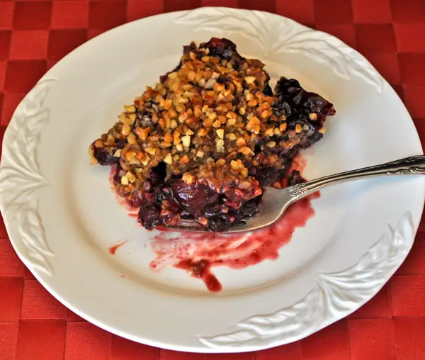 Very Cherry Berry Crisp; parties