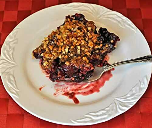 Very Cherry Berry Crisp; parties