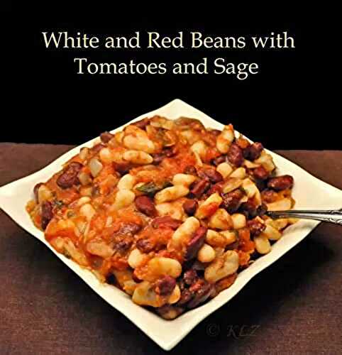 White and Red Beans with Tomatoes and Sage, togetherness