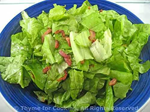 Wilted Lettuce Salad; the update - tile