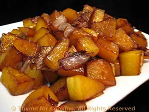 Winter Squashes: storing, freezing, using in recipes; Sautéed Butternut Squash, Oriental Style