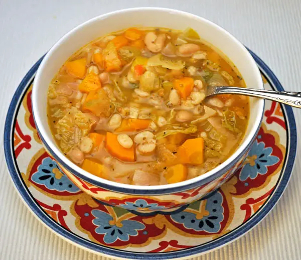 Yellow Tomato Vegetable Soup, playing tourist