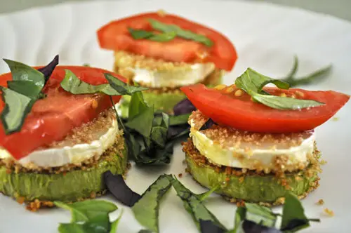 Zucchini and Goat Cheese Stacks, I love a parade!