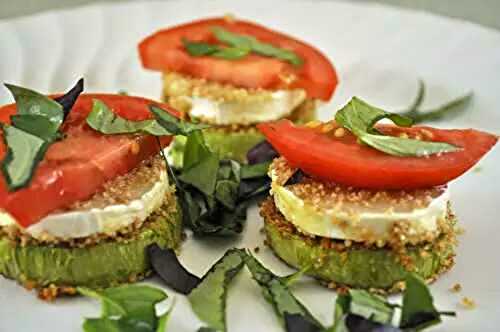 Zucchini and Goat Cheese Stacks, I love a parade!