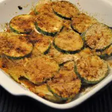 Zucchini, Goat Cheese Crumble