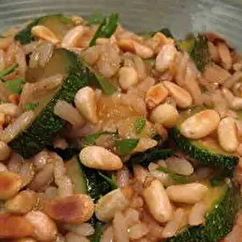 Zucchini Rice Salad